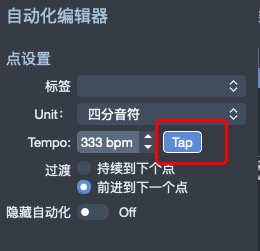 Tap键计算节拍