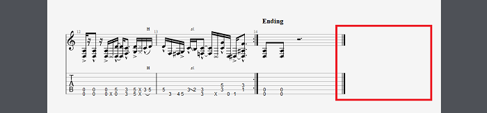 图片6:尾端曲谱示例