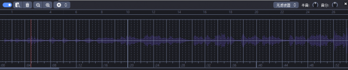 音乐文件被导入后