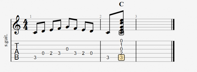Guitar Pro和弦实时试听功能